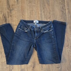 PAIGE Women's Dark Blue Skinny Jeans